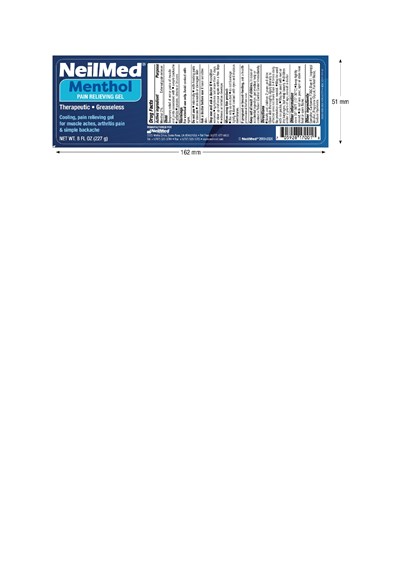 Drug Facts (Label For Pain Relieving Gel Page 0001)